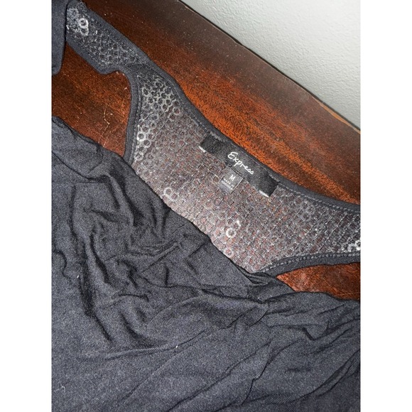 Express Sequin Racerback‎ Blouse Size M - Picture 2 of 3
